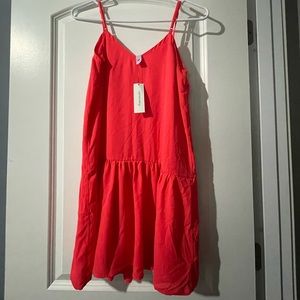NWT coral summer dress